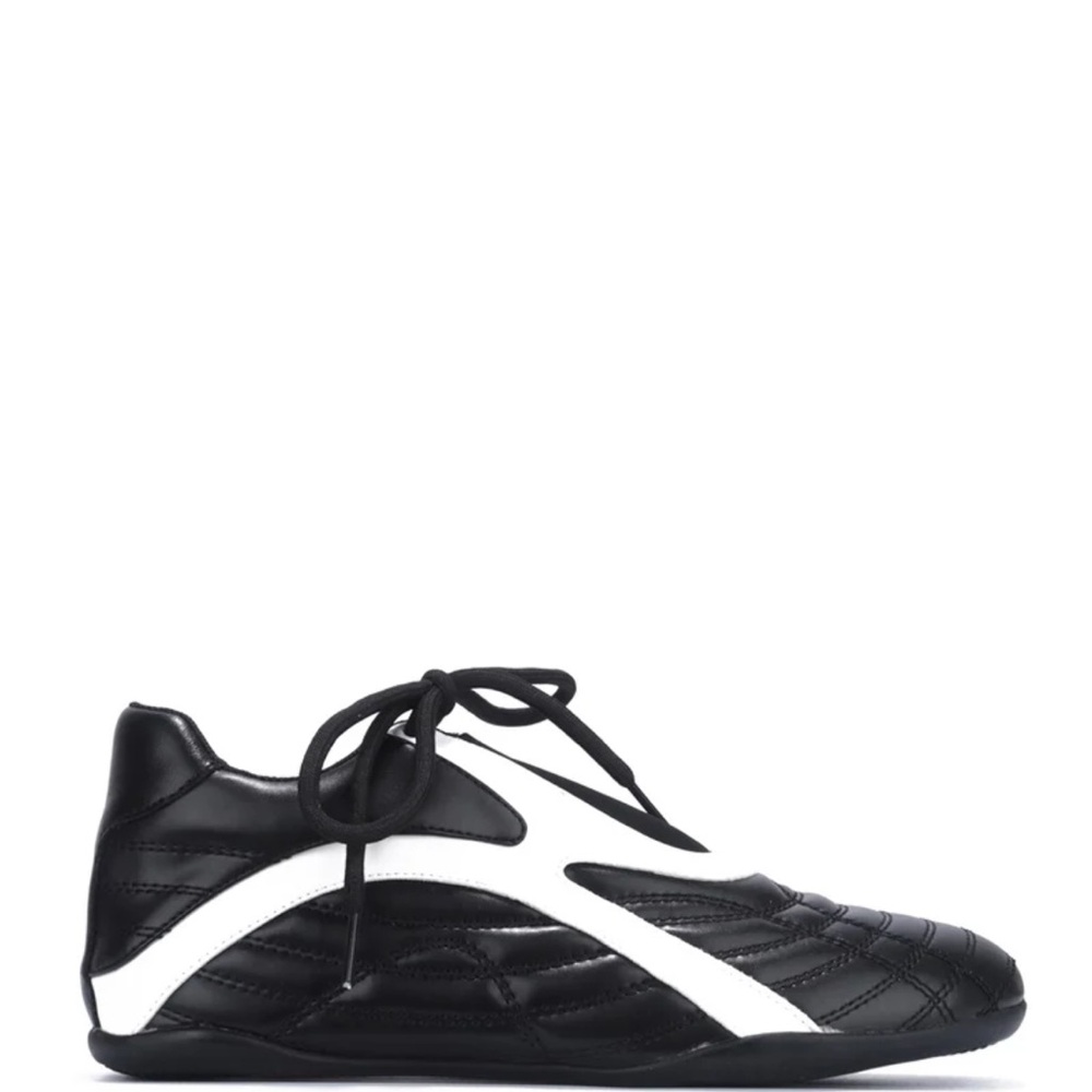 Cape Robbin Black and White Athletic Sneakers